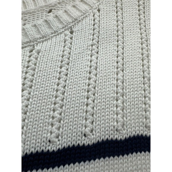 TOMMY BAHAMA Women's Colorblock Striped Pullover Sweater Knit Sz Small - Picture 8 of 14